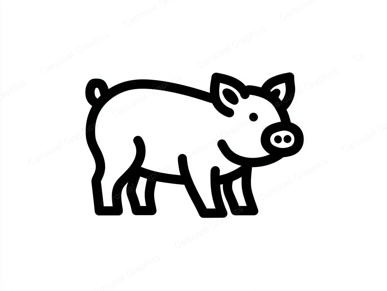 Pig Vector Graphic preview
