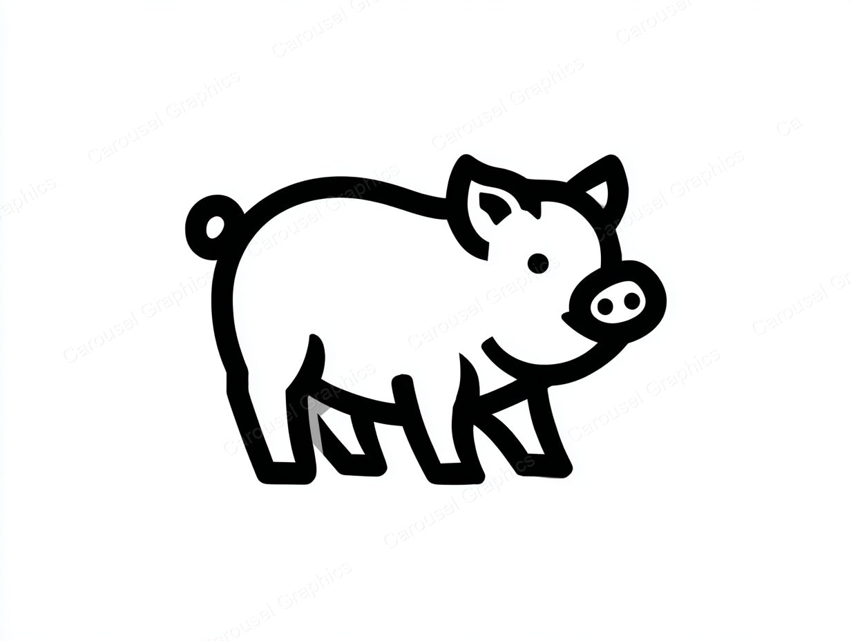 Pig Vector Graphic preview