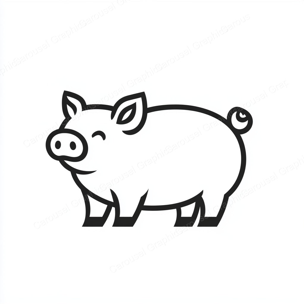 Pig Vector Graphic preview