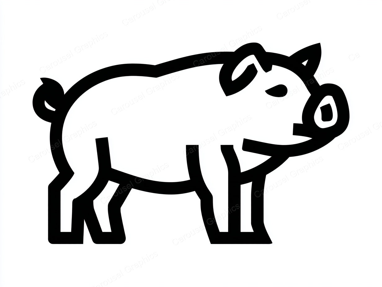 Pig Vector Graphic preview