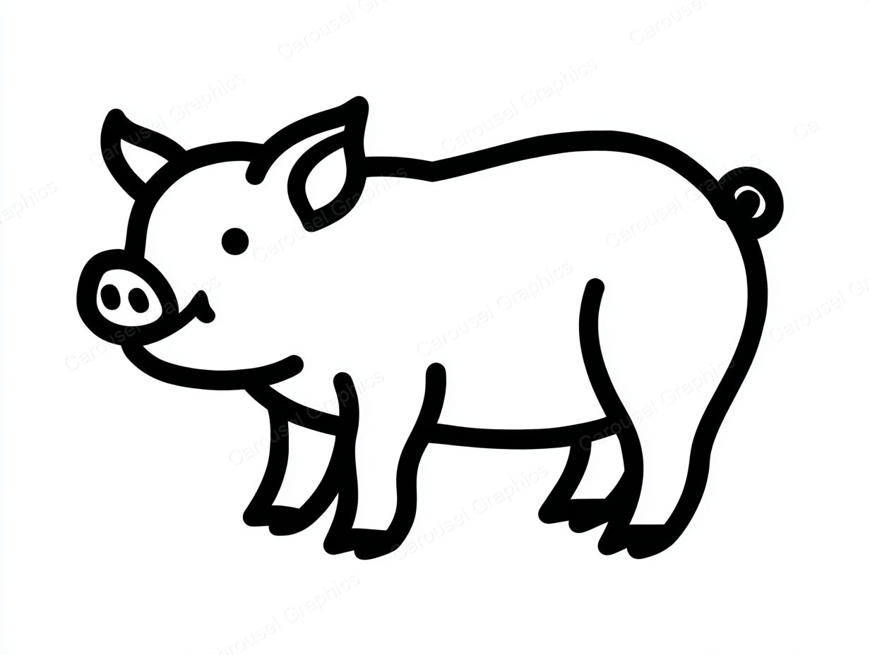 Pig Vector Graphic preview