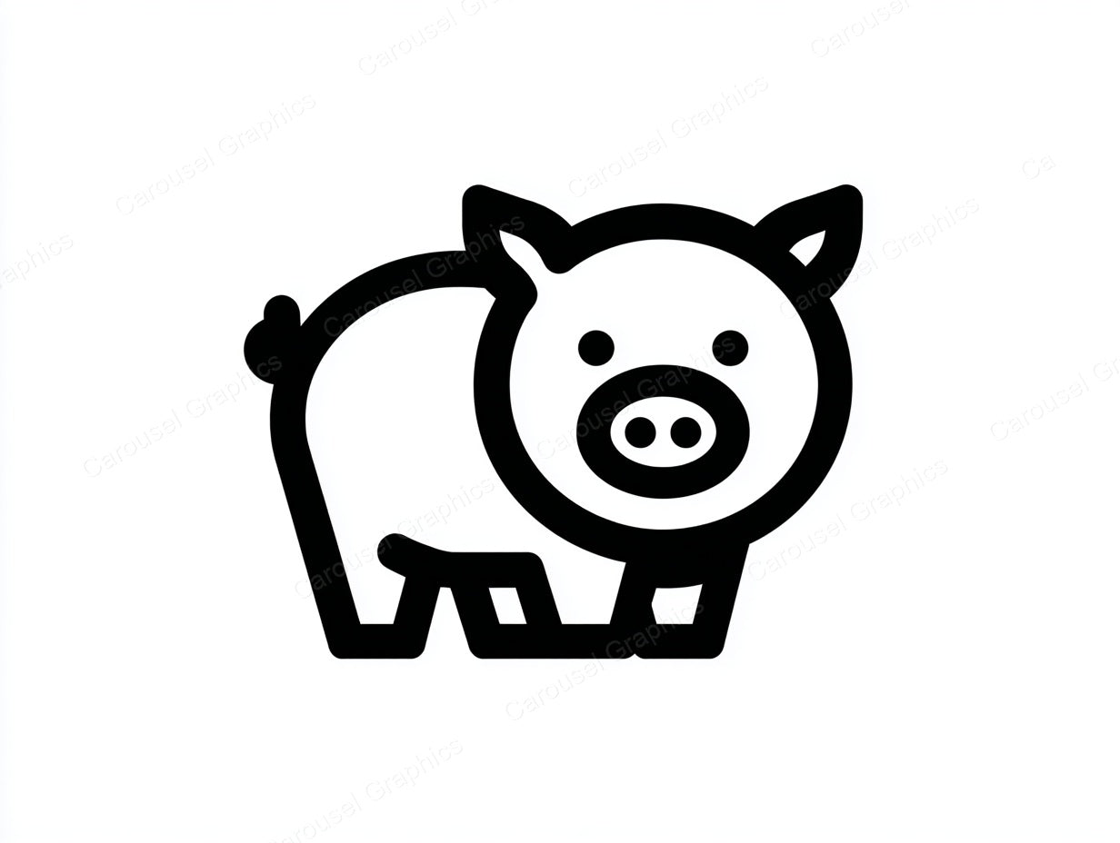 Pig Vector Graphic preview