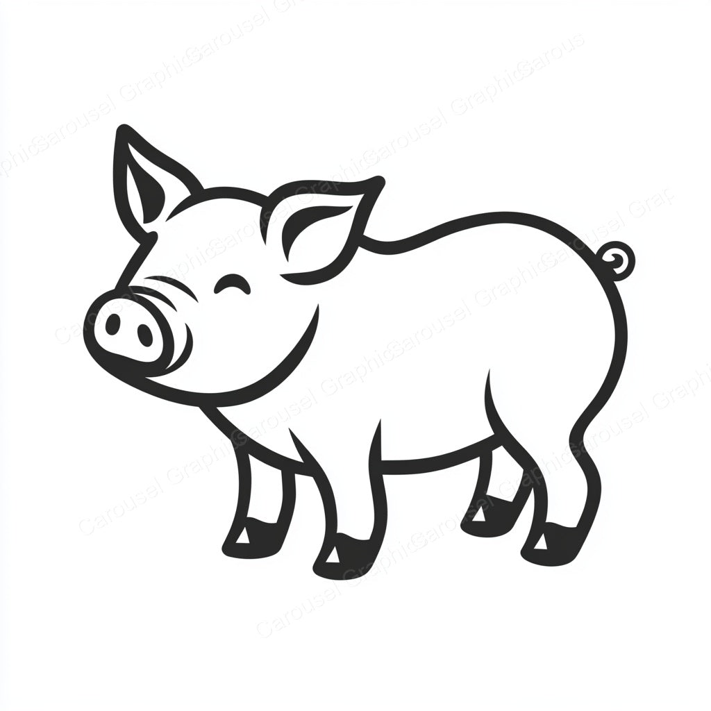 Pig Vector Graphic preview