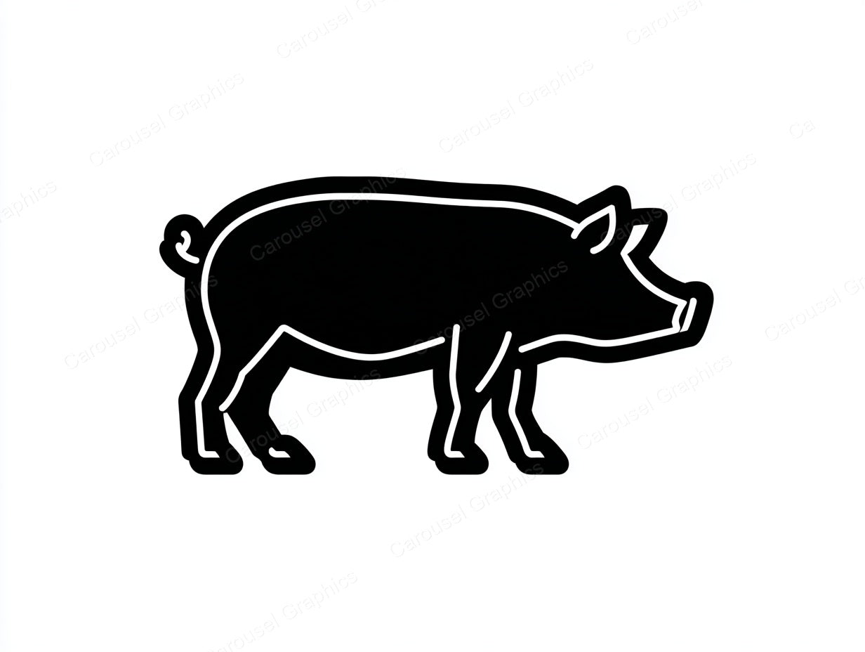 Pig Vector Graphic preview