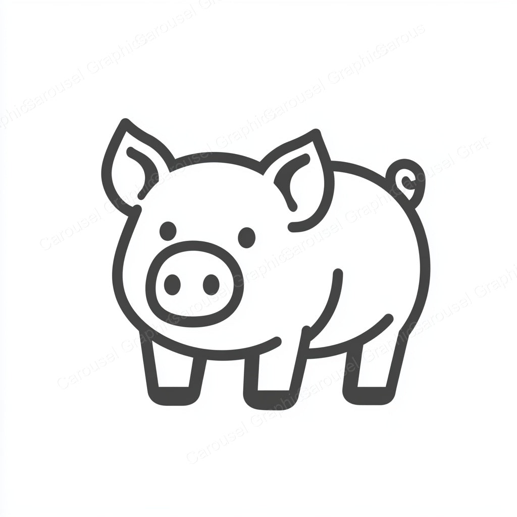 Pig Vector Graphic preview