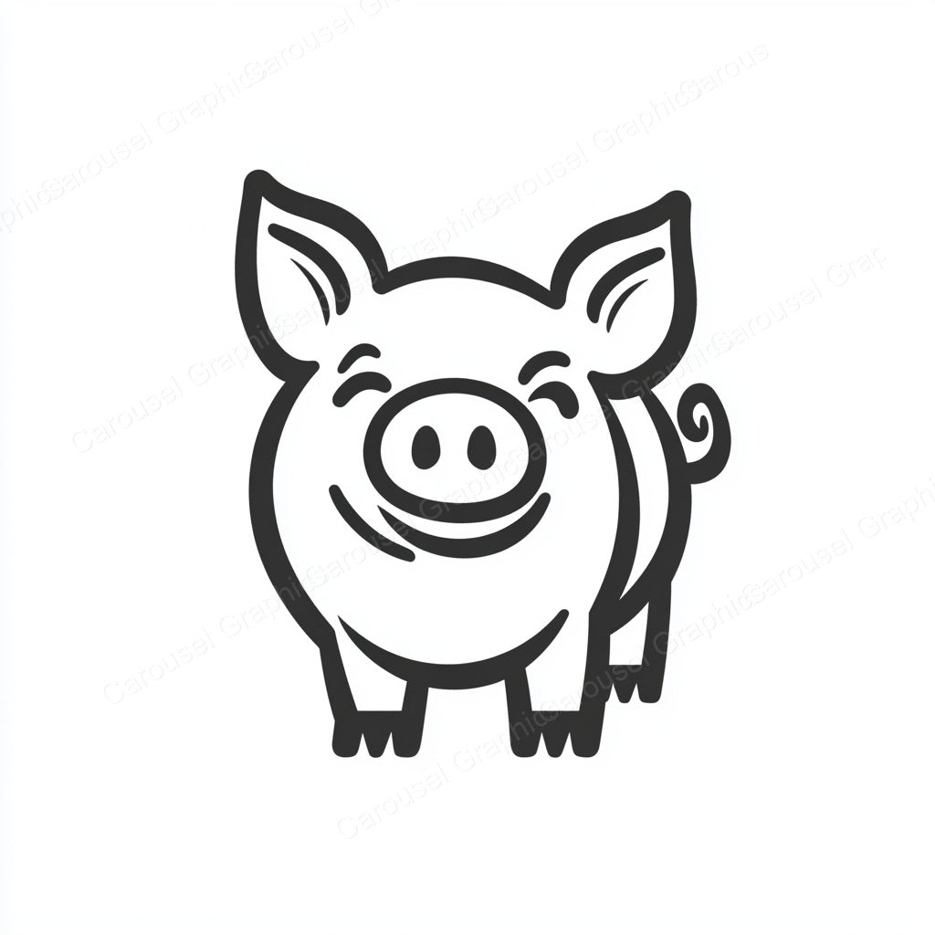 Pig Vector Graphic preview