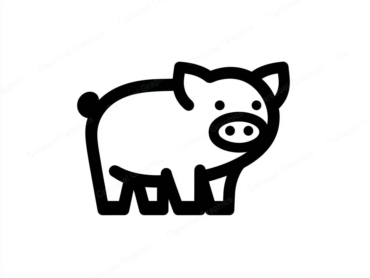 Pig Vector Graphic preview