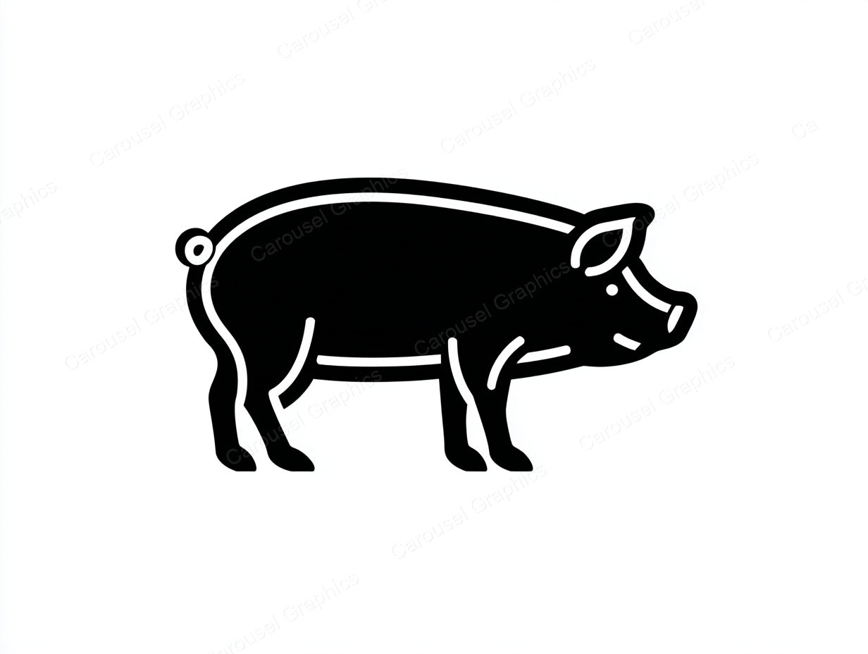 Pig Vector Graphic preview