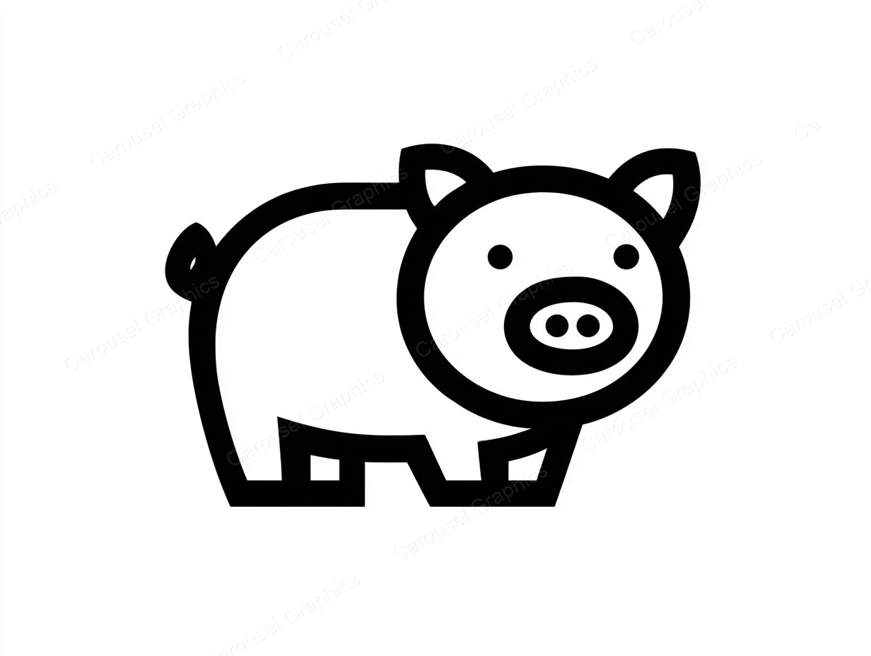Pig Vector Graphic preview