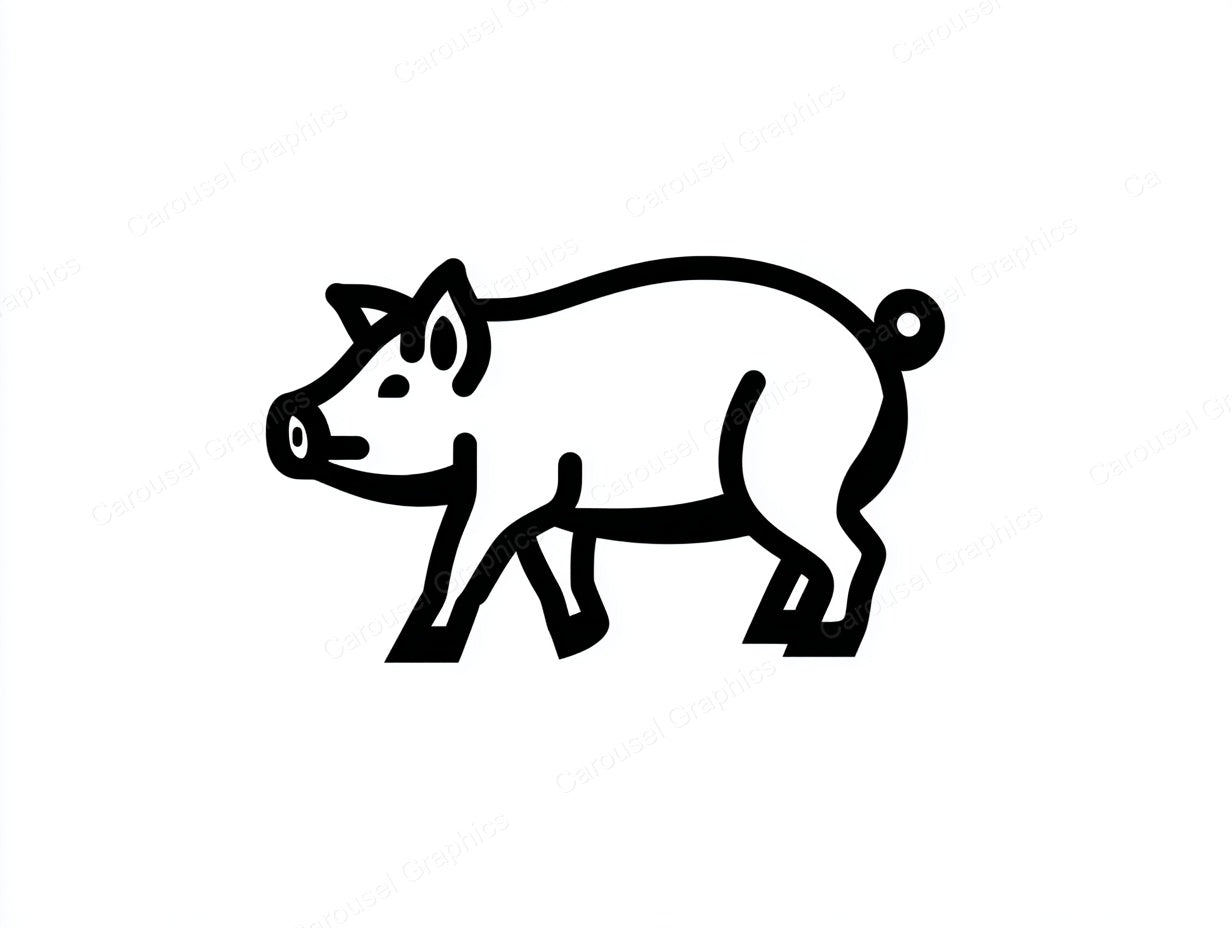 Pig Vector Graphic preview