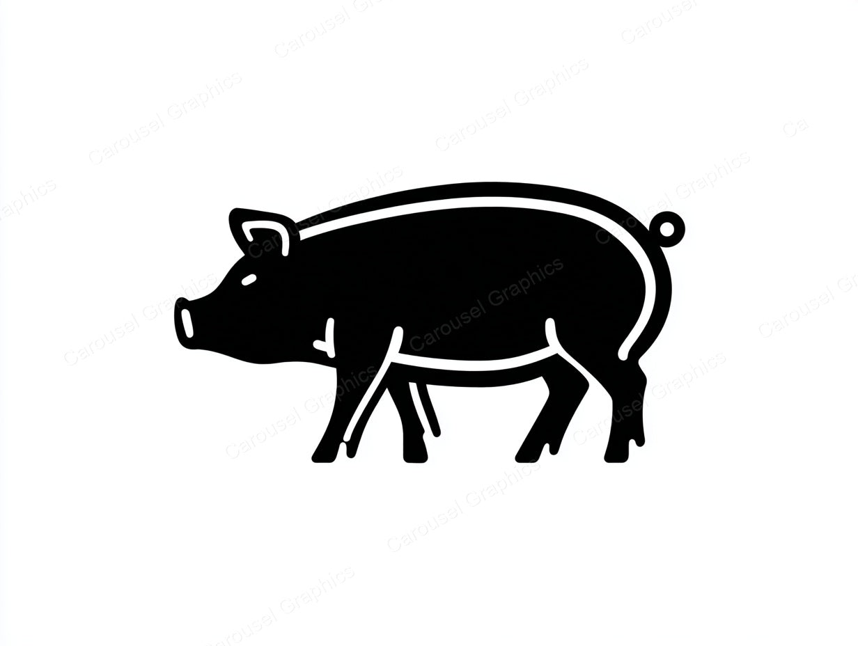 Pig Vector Graphic preview