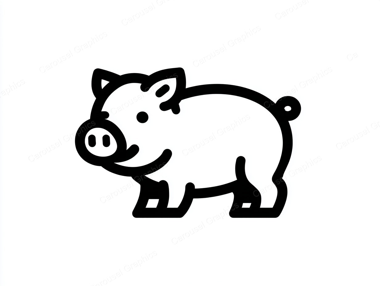Pig Vector Graphic preview