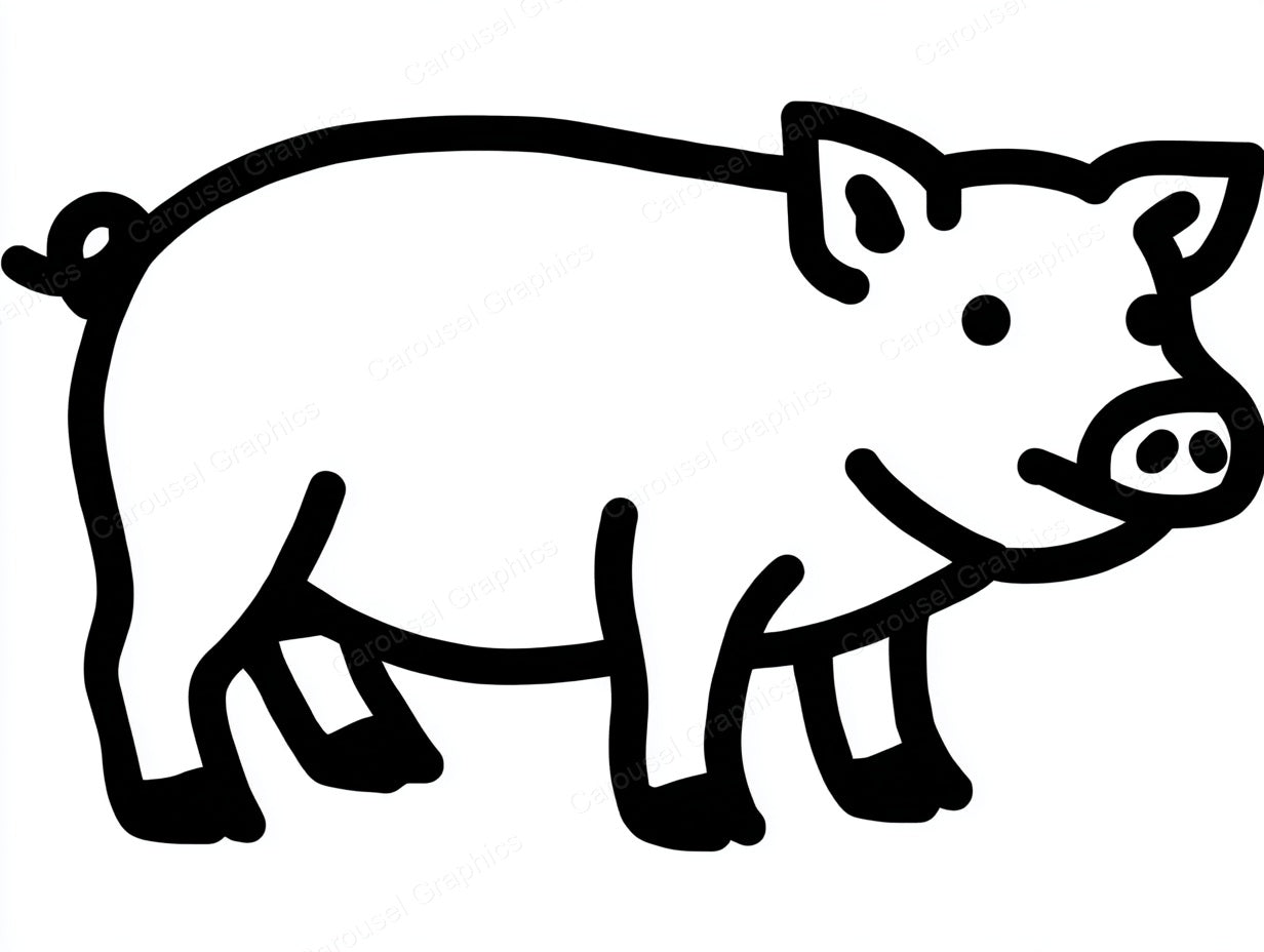 Pig Vector Graphic preview