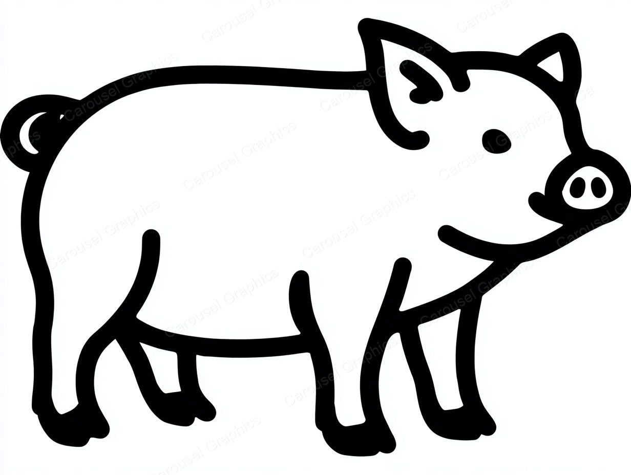 Pig Vector Graphic preview