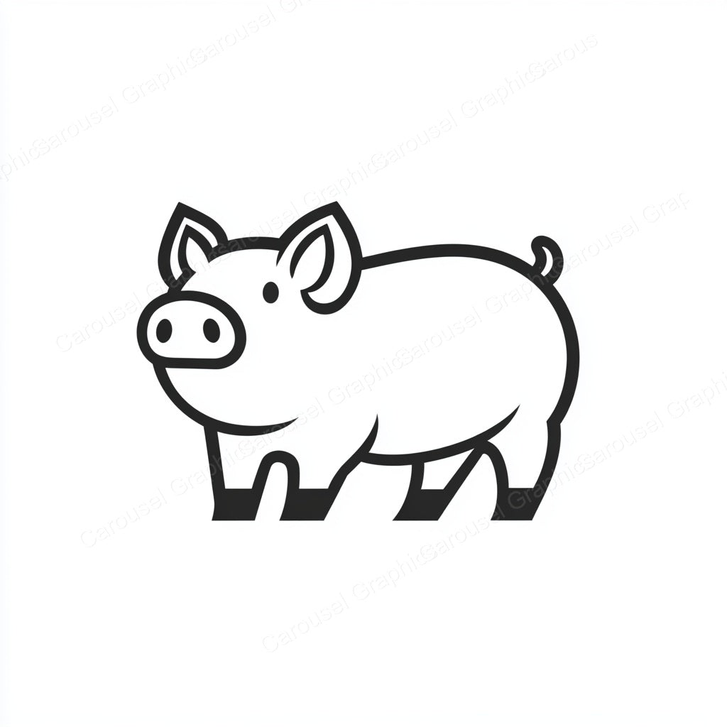 Pig Vector Graphic preview
