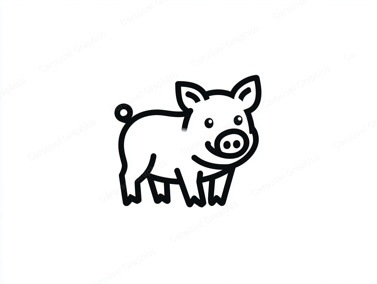Pig Vector Graphic preview