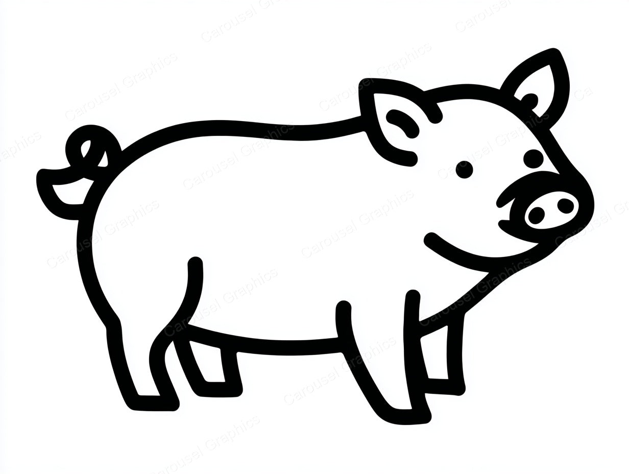 Pig Vector Graphic preview