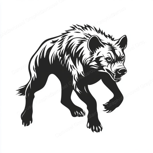 Hyena Vector Graphic preview