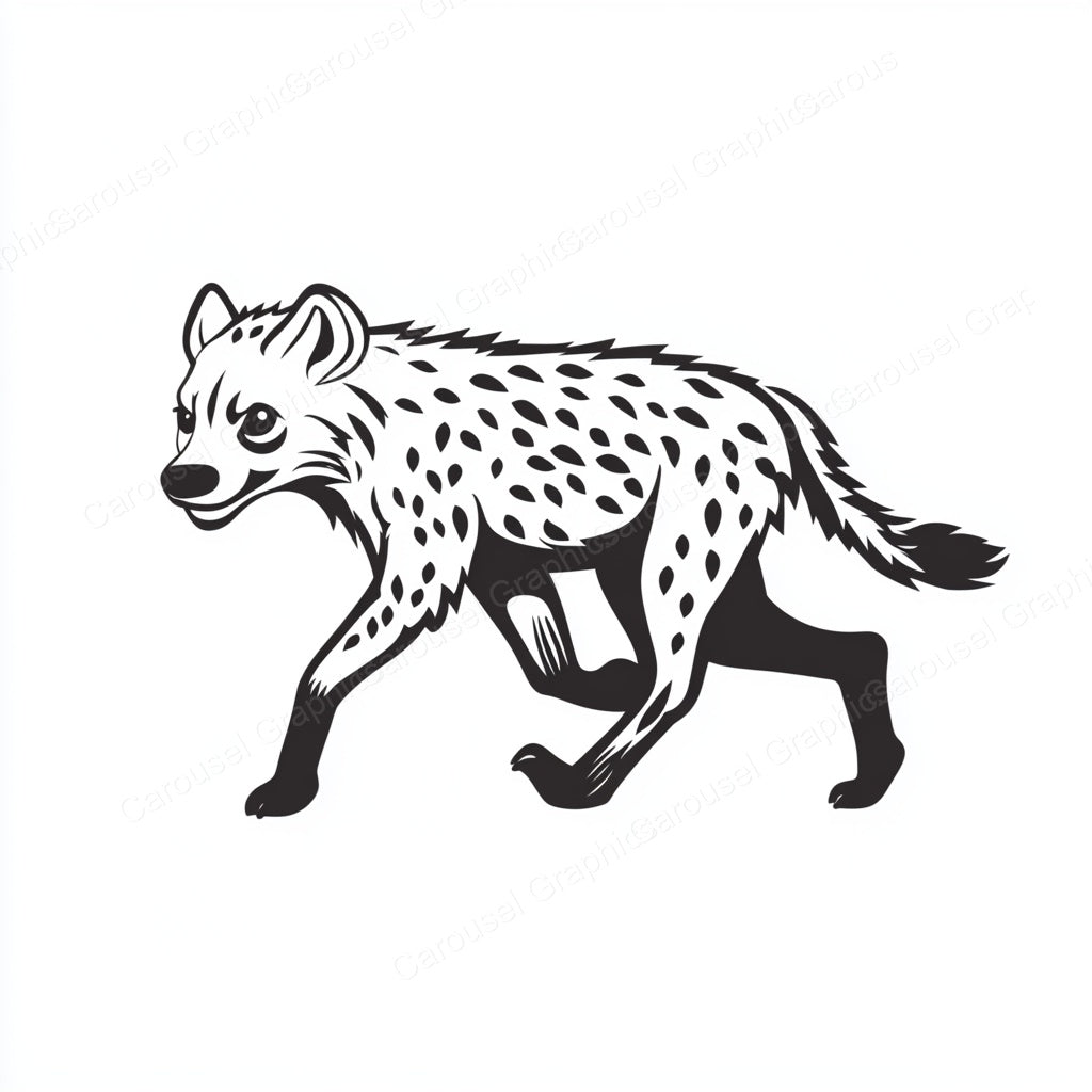 Hyena Vector Graphic preview