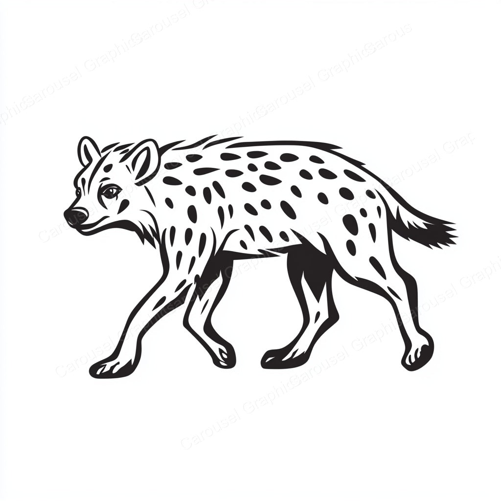 Hyena Vector Graphic preview