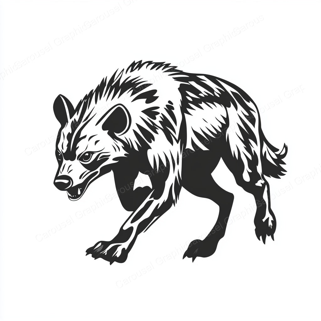 Hyena Vector Graphic preview