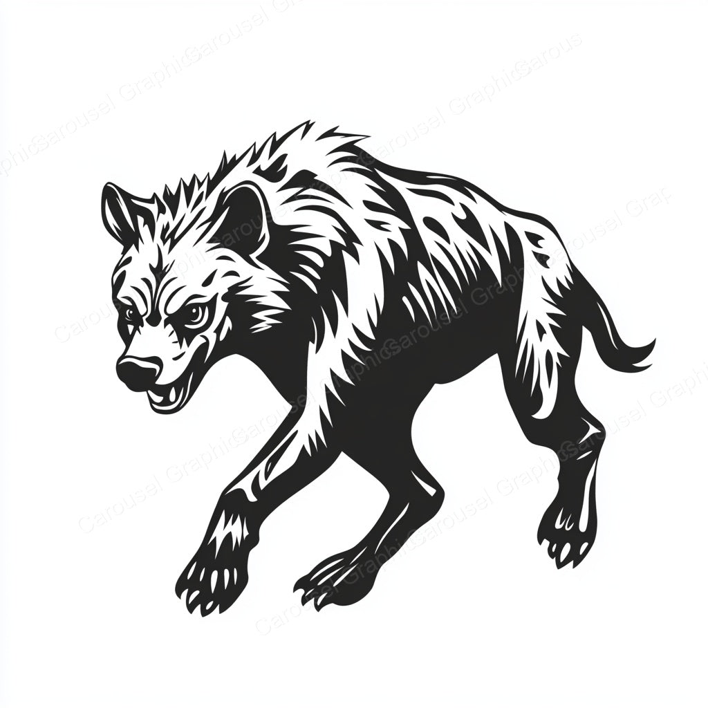 Hyena Vector Graphic preview