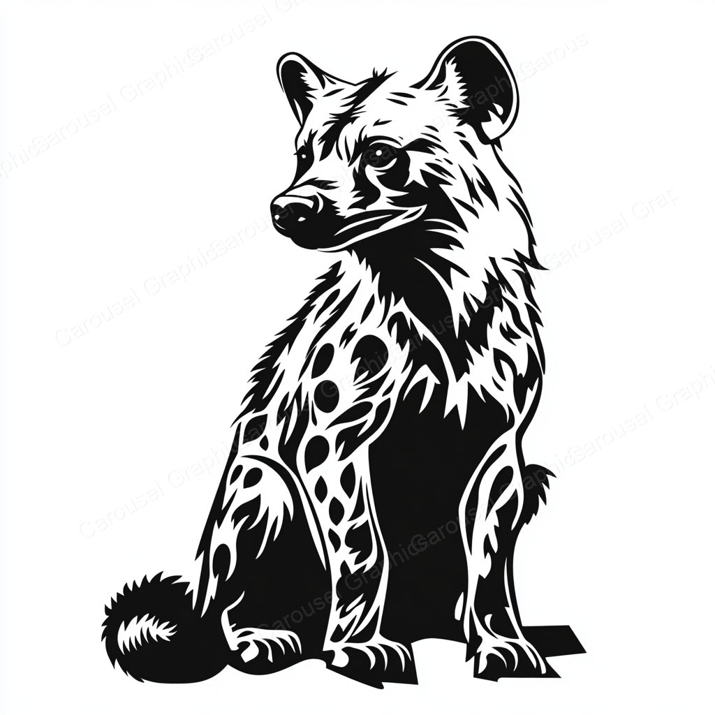 Hyena Vector Graphic preview