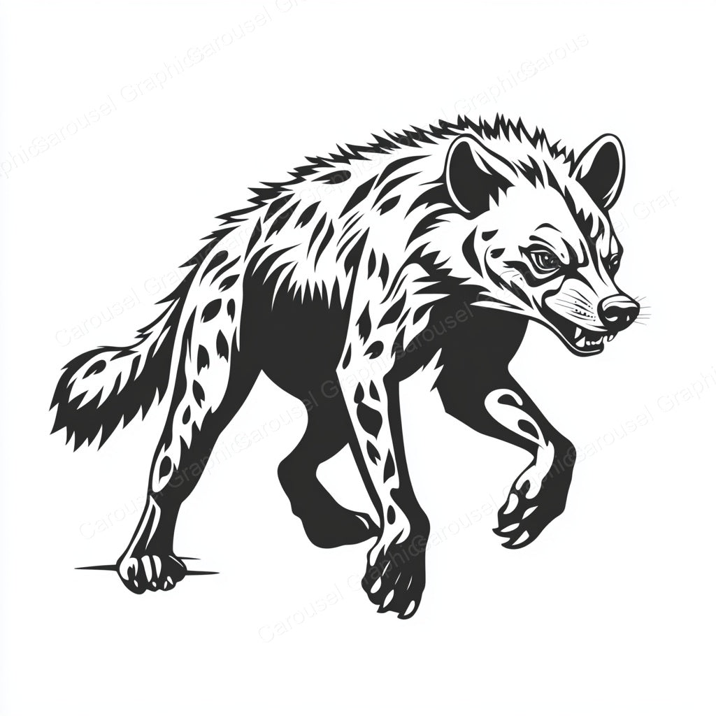 Hyena Vector Graphic preview