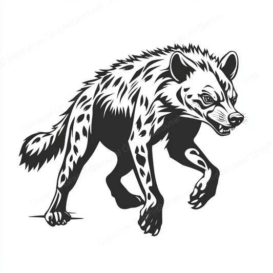 Hyena Vector Graphic preview