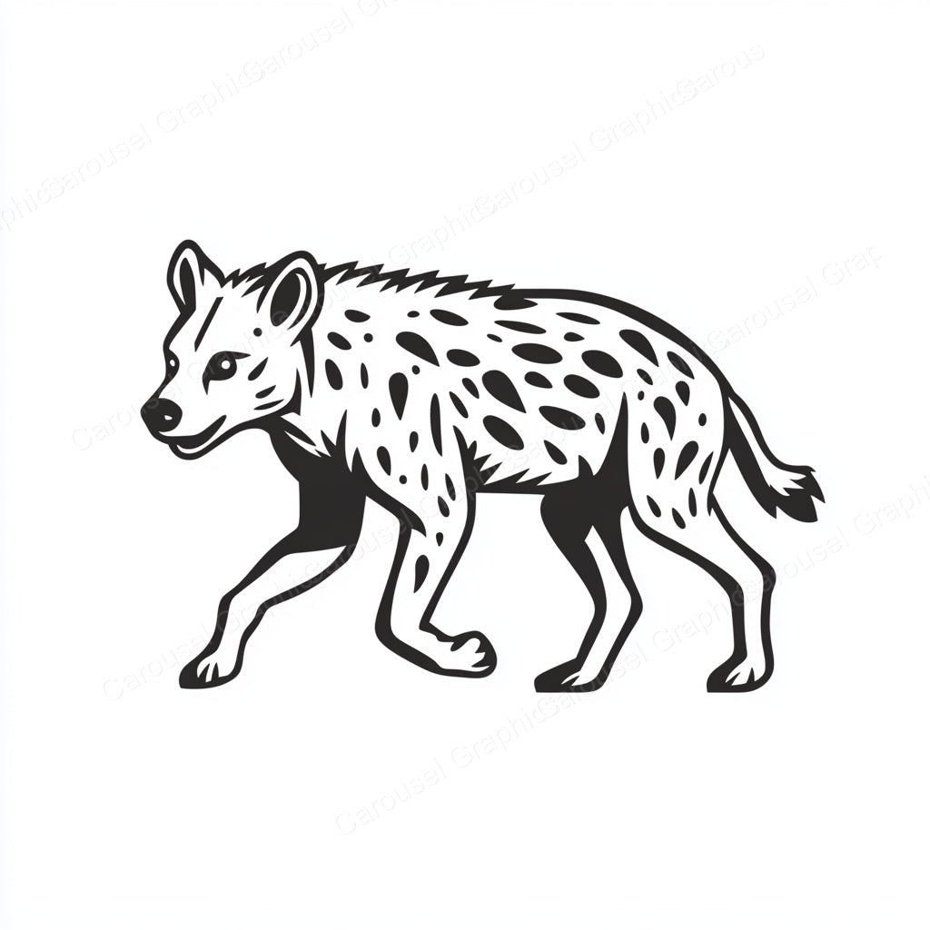 Hyena Vector Graphic preview