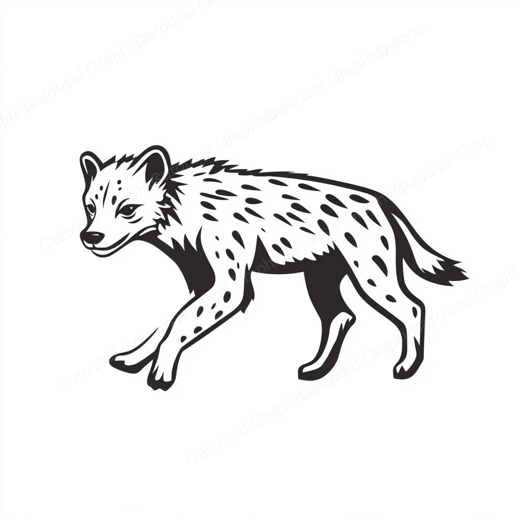 Hyena Vector Graphic preview