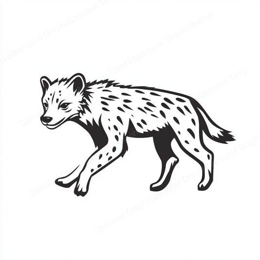 Hyena Vector Graphic preview