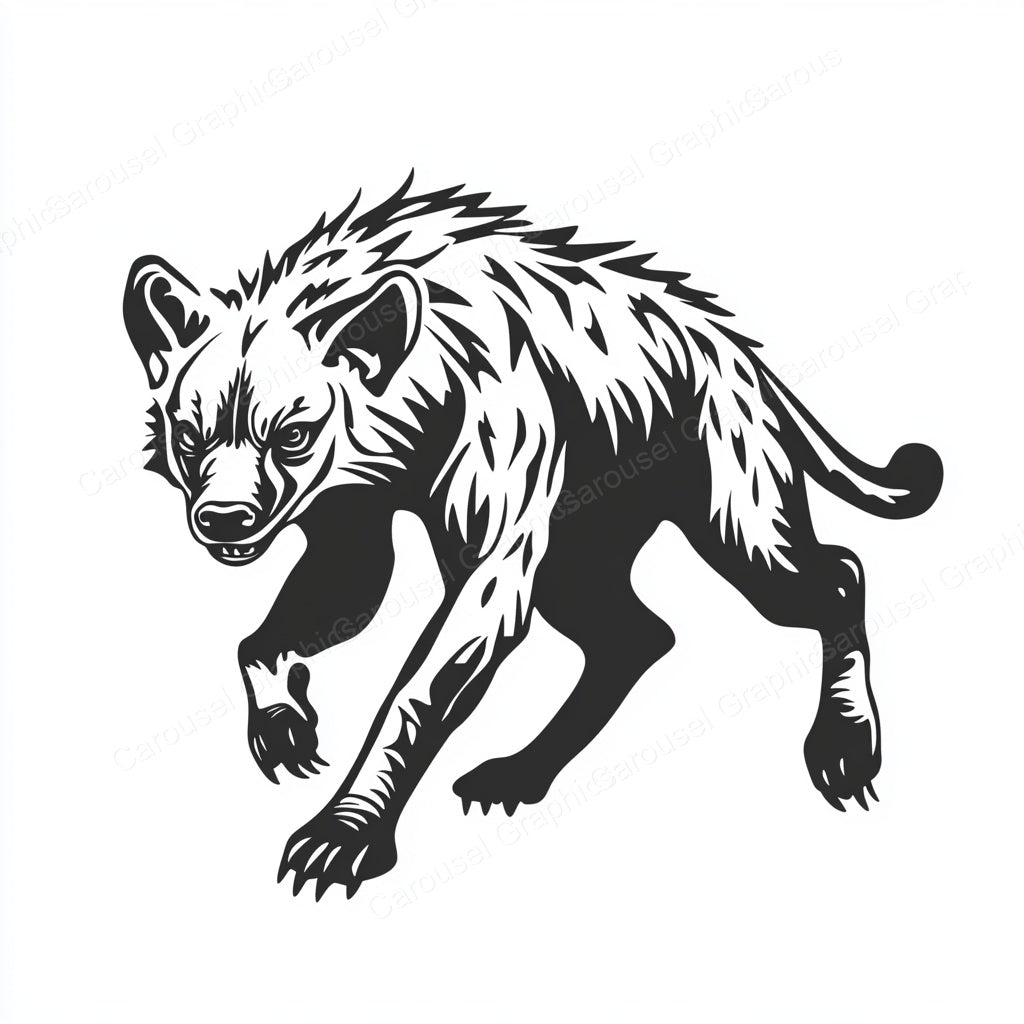 Hyena Vector Graphic preview
