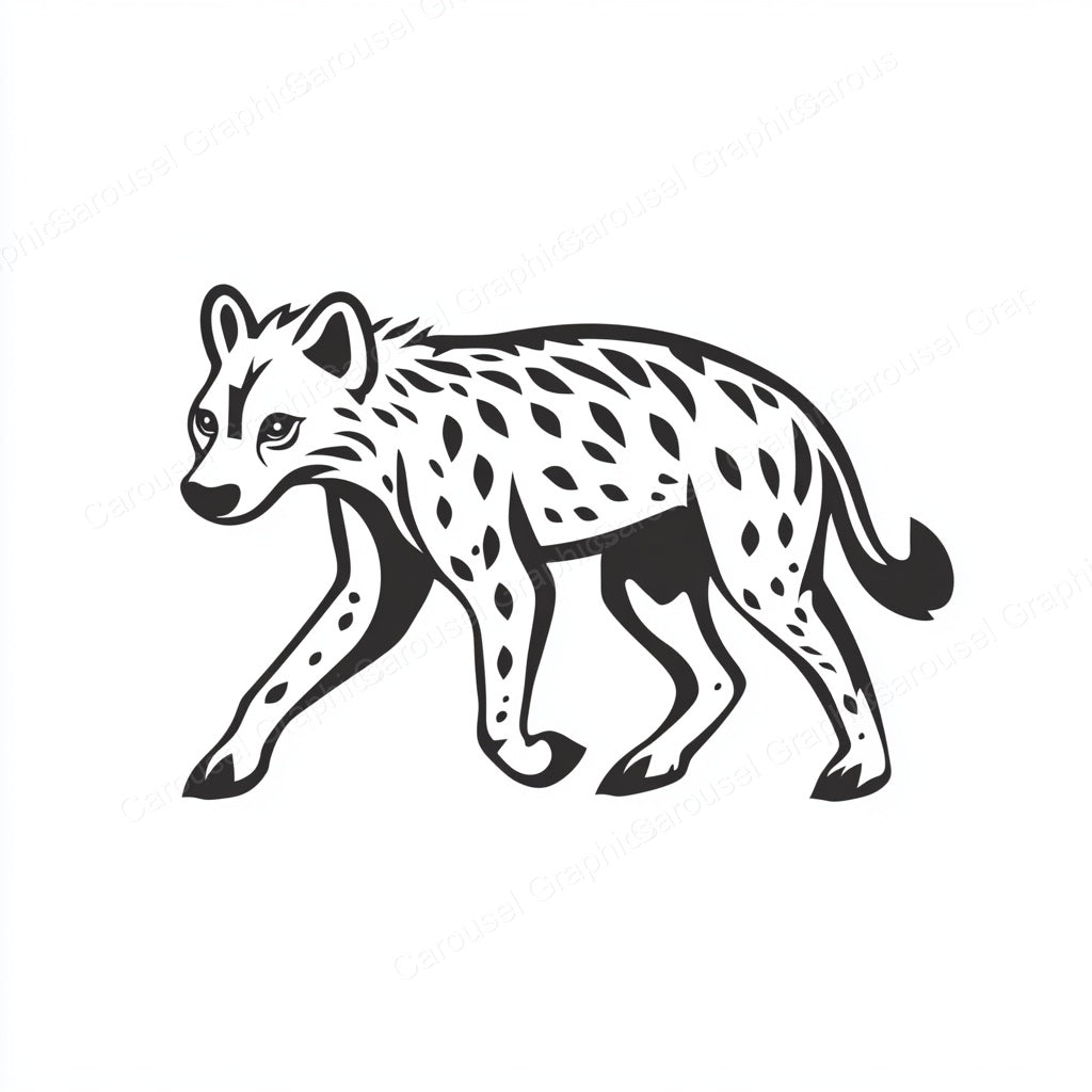 Hyena Vector Graphic preview