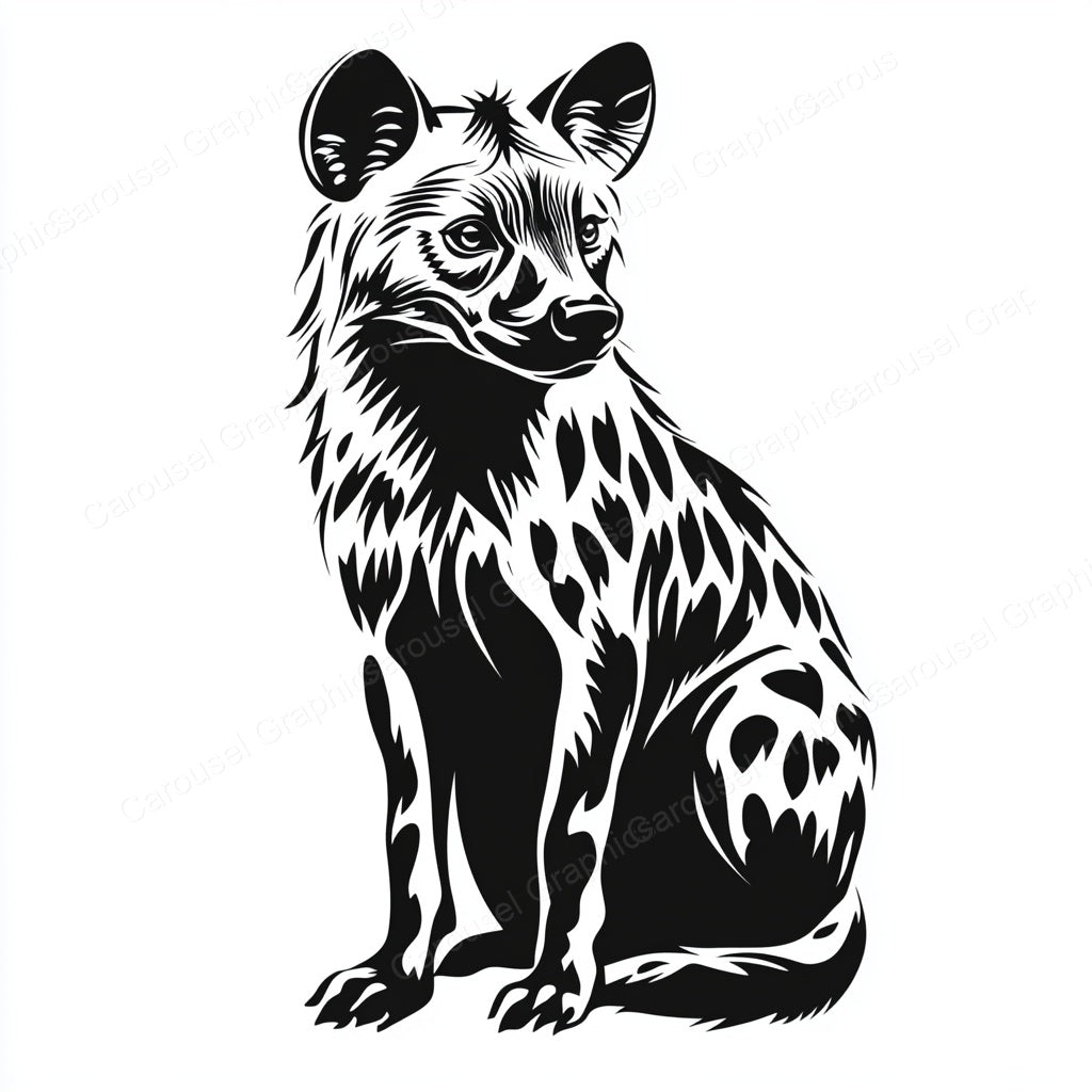 Hyena Vector Graphic preview