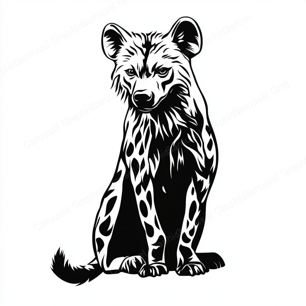 Hyena Vector Graphic preview