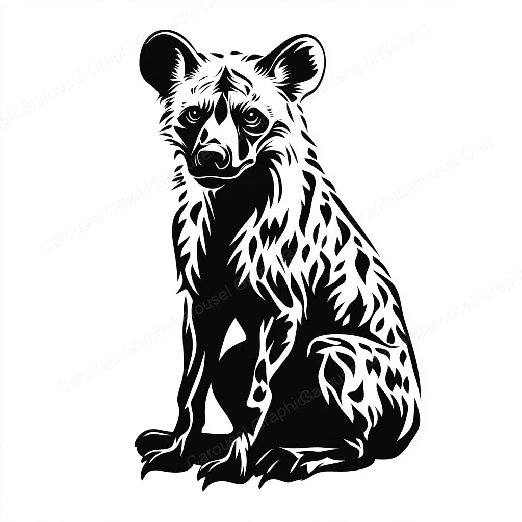 Hyena Vector Graphic preview