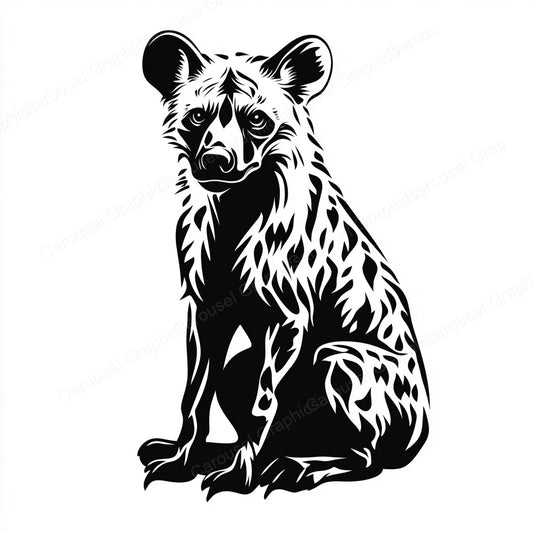 Hyena Vector Graphic preview