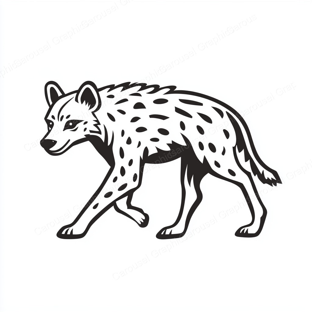 Hyena Vector Graphic preview
