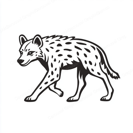 Hyena Vector Graphic preview