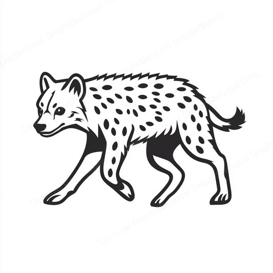 Hyena Vector Graphic preview