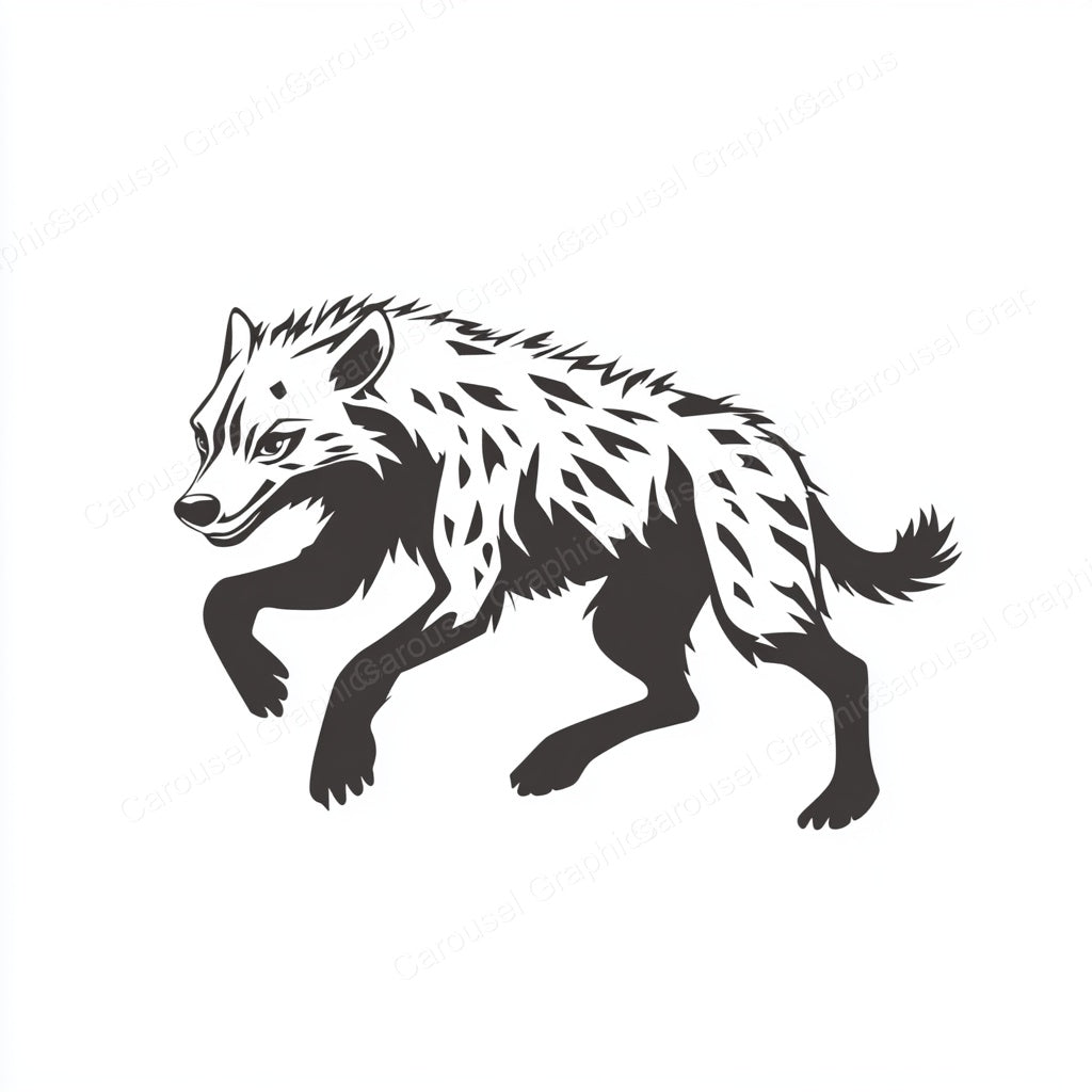 Hyena Vector Graphic preview