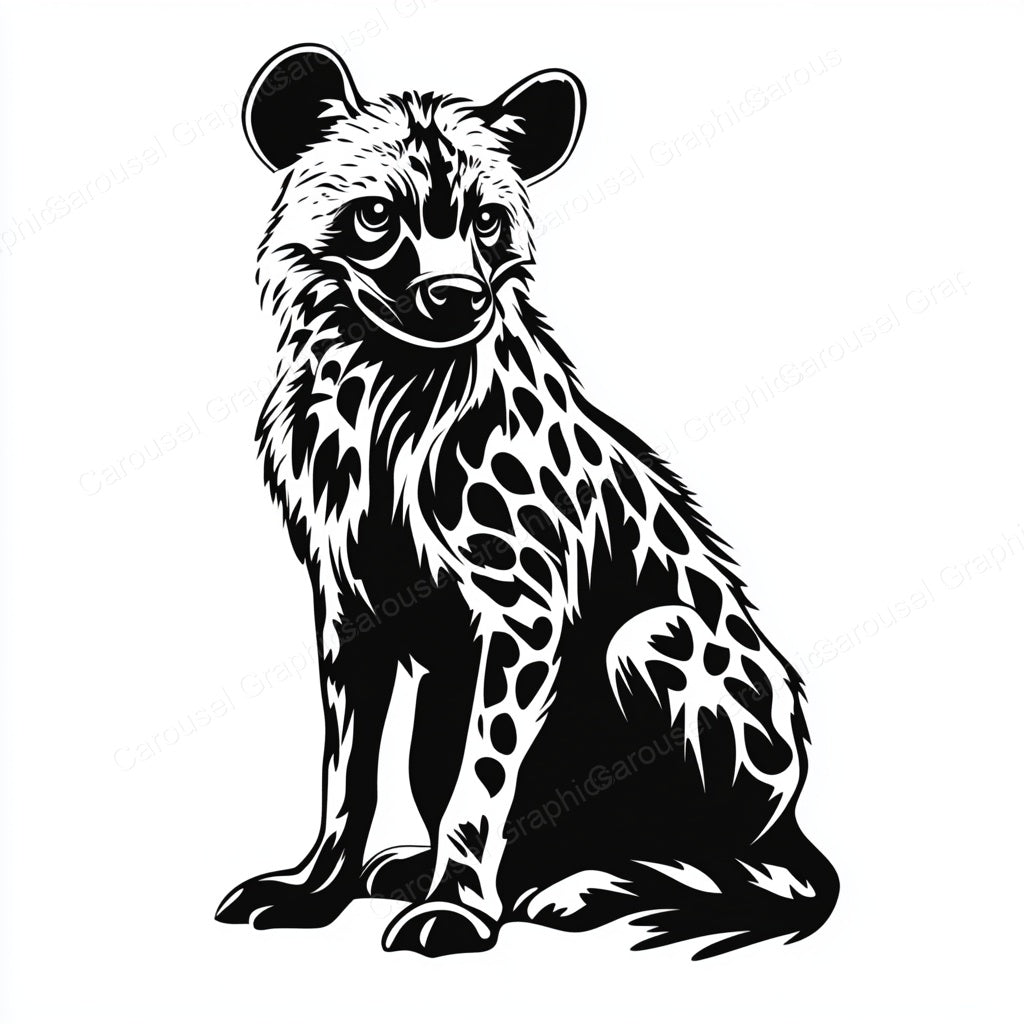 Hyena Vector Graphic preview