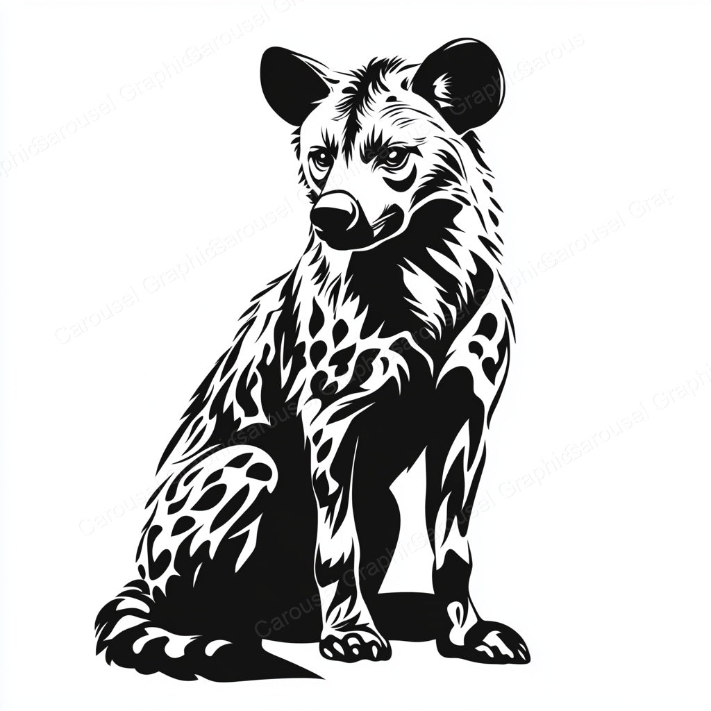 Hyena Vector Graphic preview