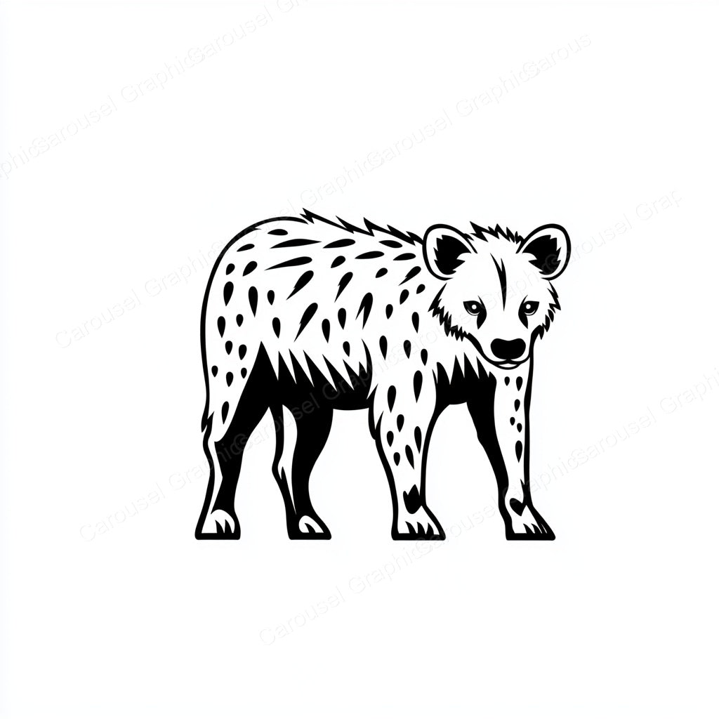 Hyena Vector Graphic preview