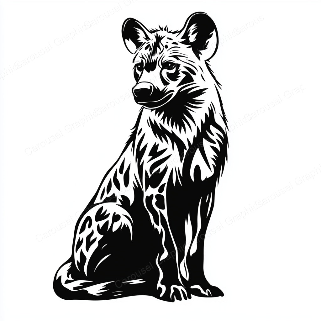 Hyena Vector Graphic preview