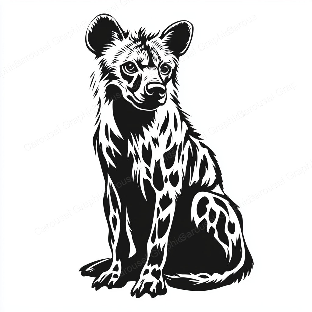Hyena Vector Graphic preview