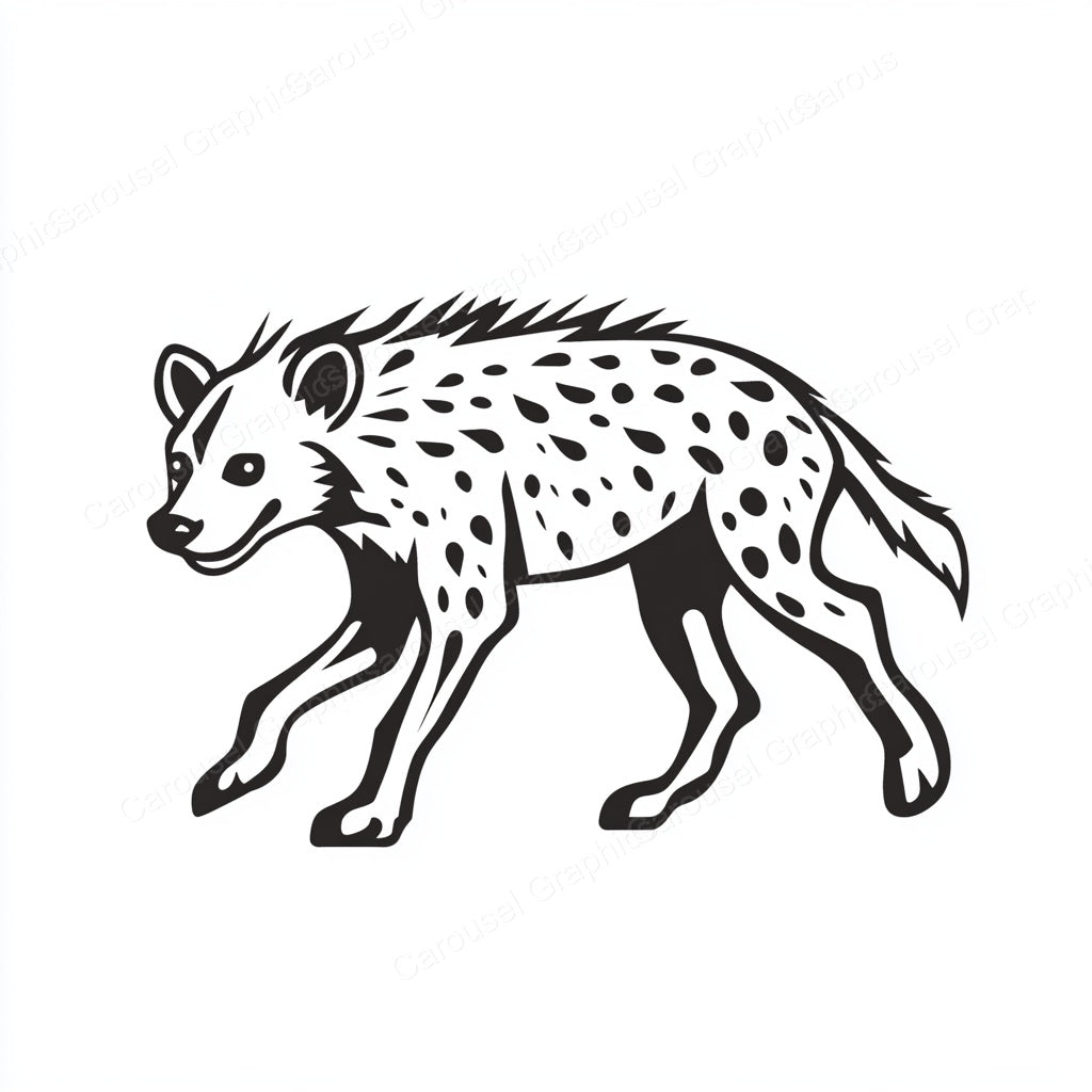 Hyena Vector Graphic preview