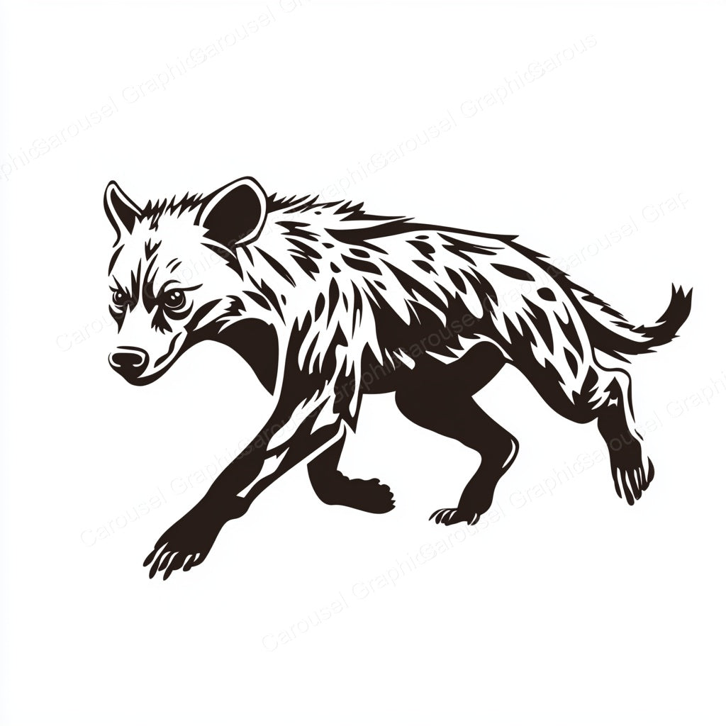 Hyena Vector Graphic preview
