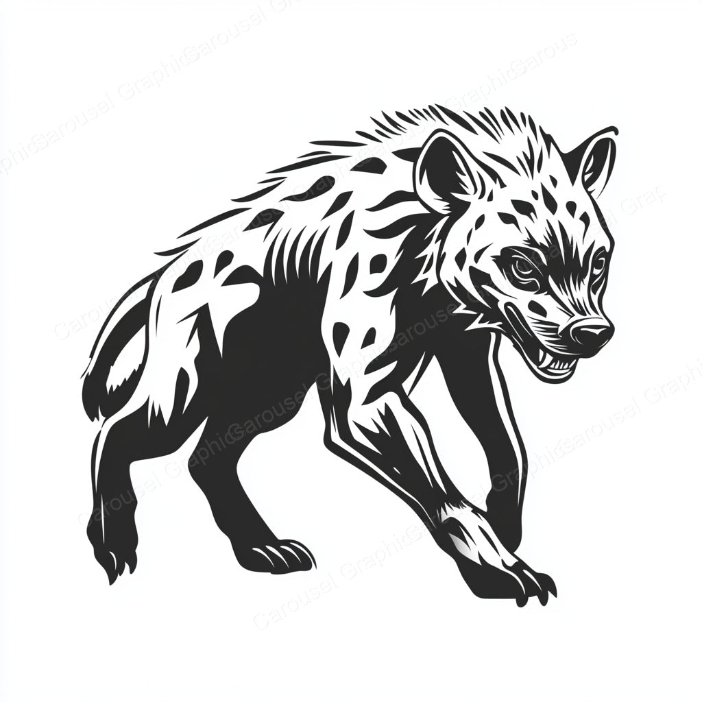 Hyena Vector Graphic preview